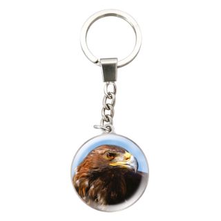 Obrázek z Klíčenka kulatá 3,2cm - orel (24) 
